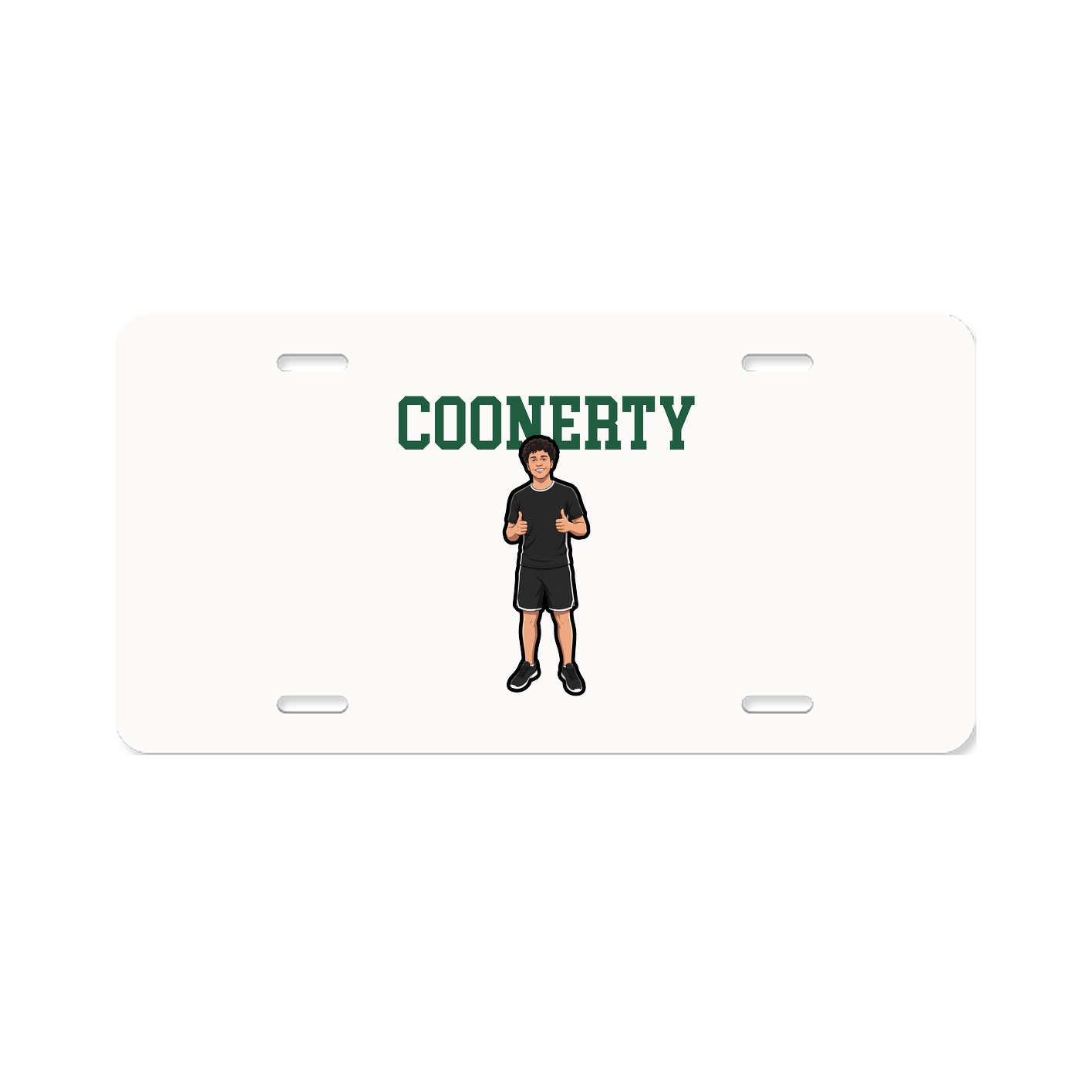 License Plate — Shirsey in Classic