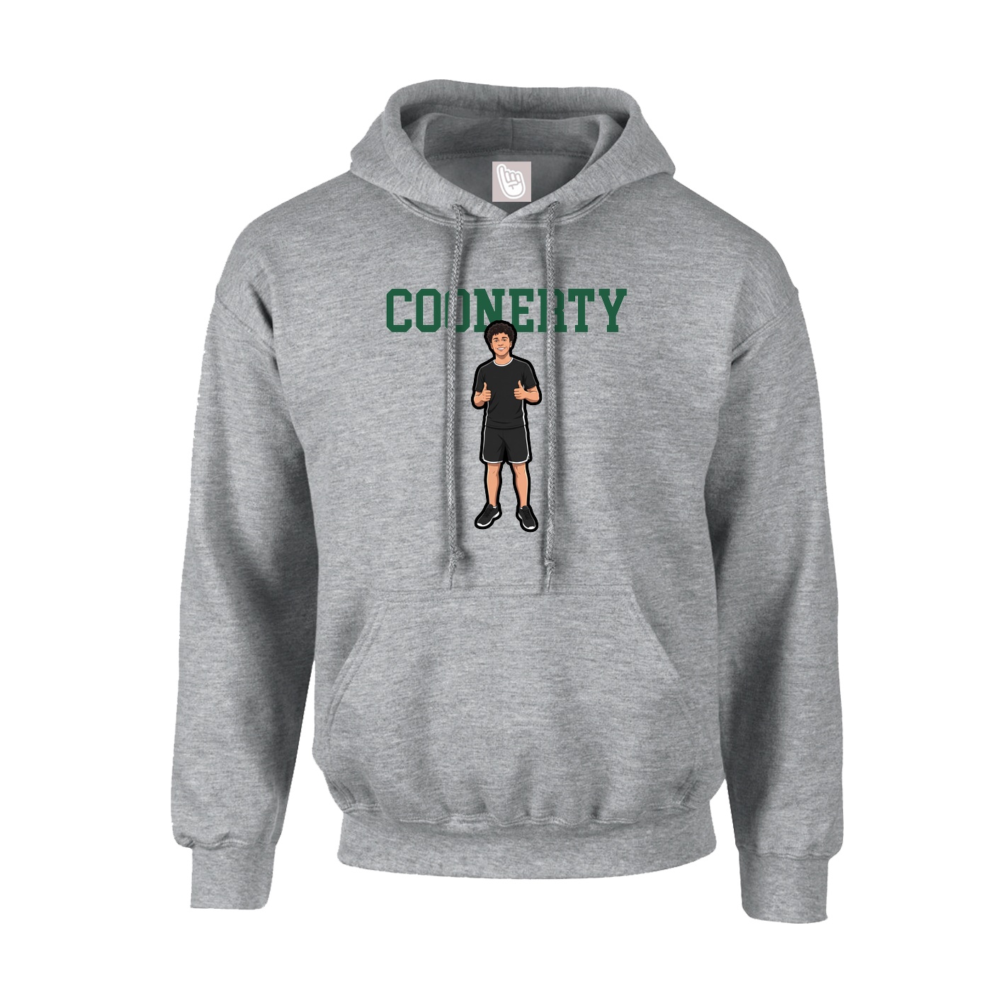 Hoodie — Shirsey in Grey
