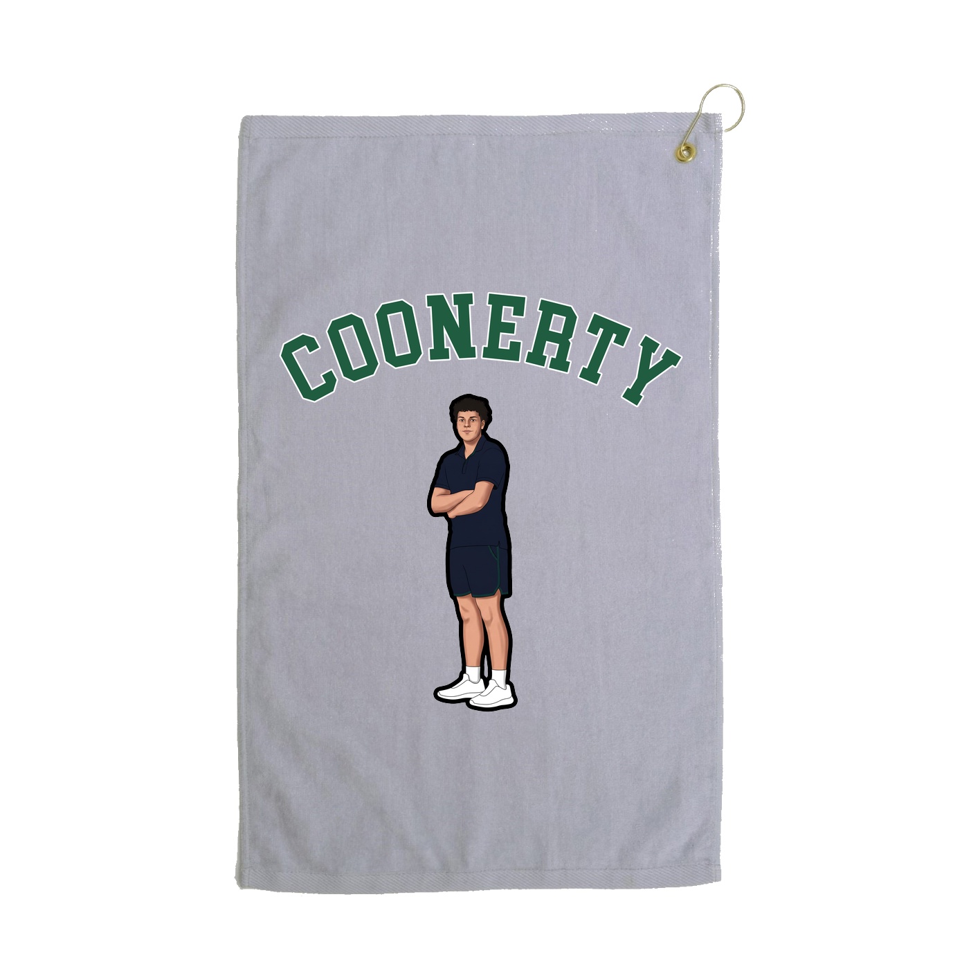 Golf Towel — Shirsey Arch in Grey