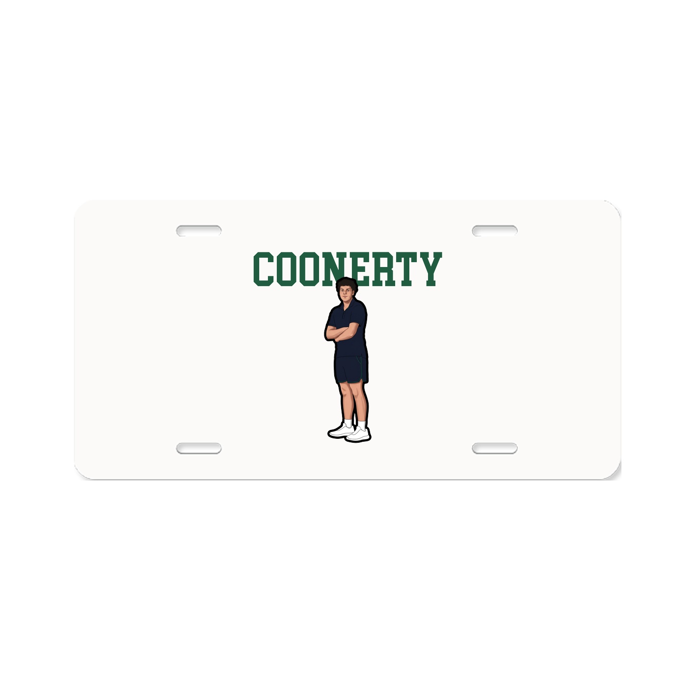 License Plate — Shirsey in Classic