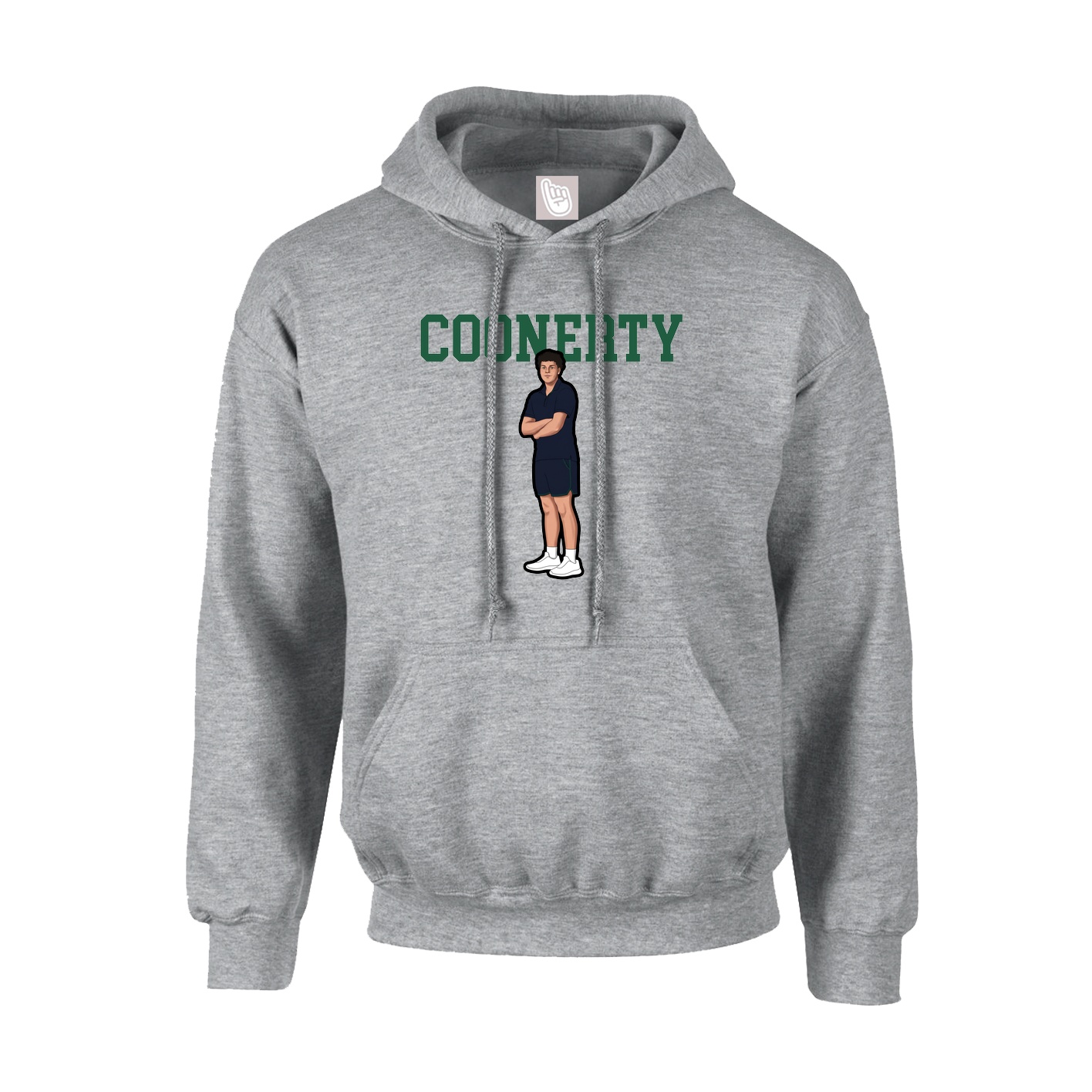 Youth Hoodie — Shirsey in Grey