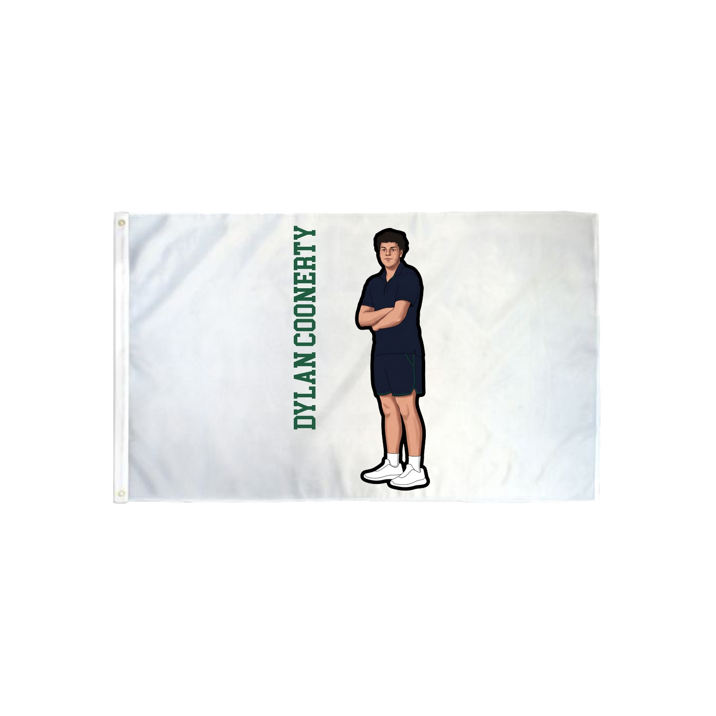 3x5 Flag — Name Vertical in Classic