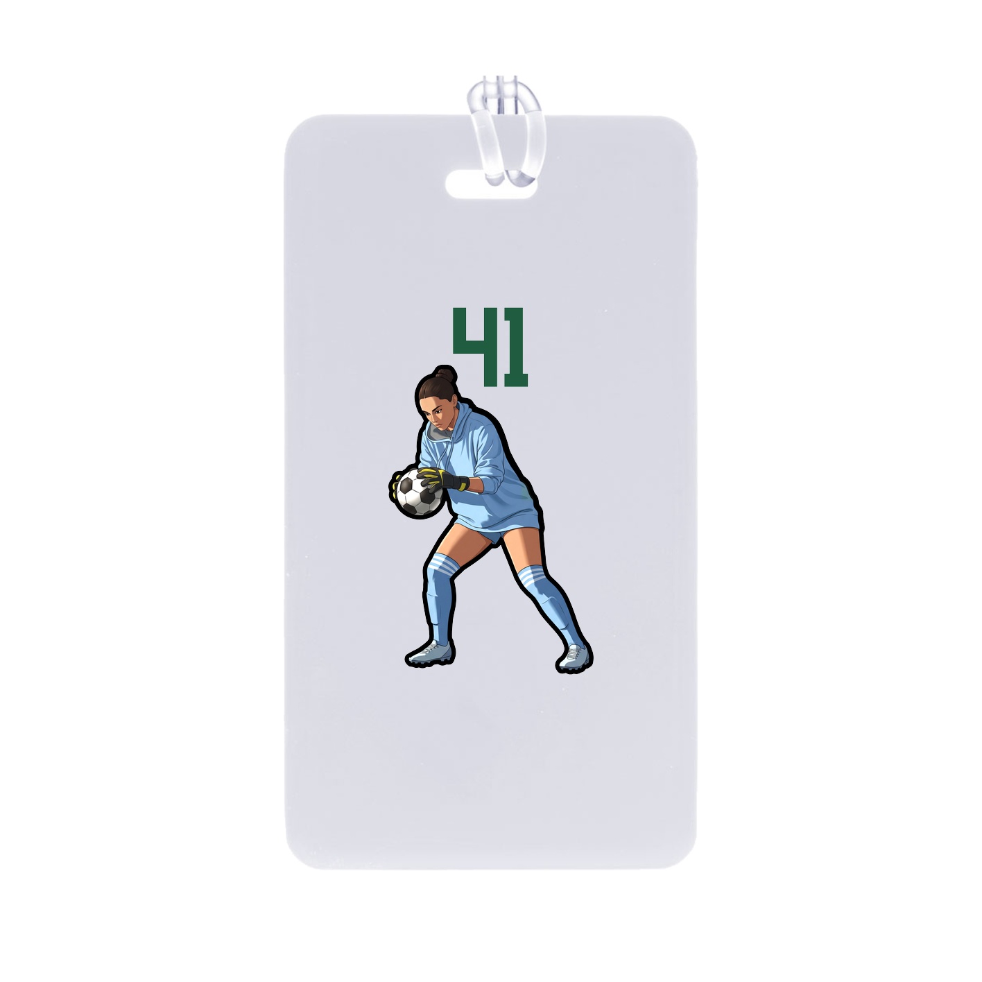 Bag Tag — Number Top in Classic
