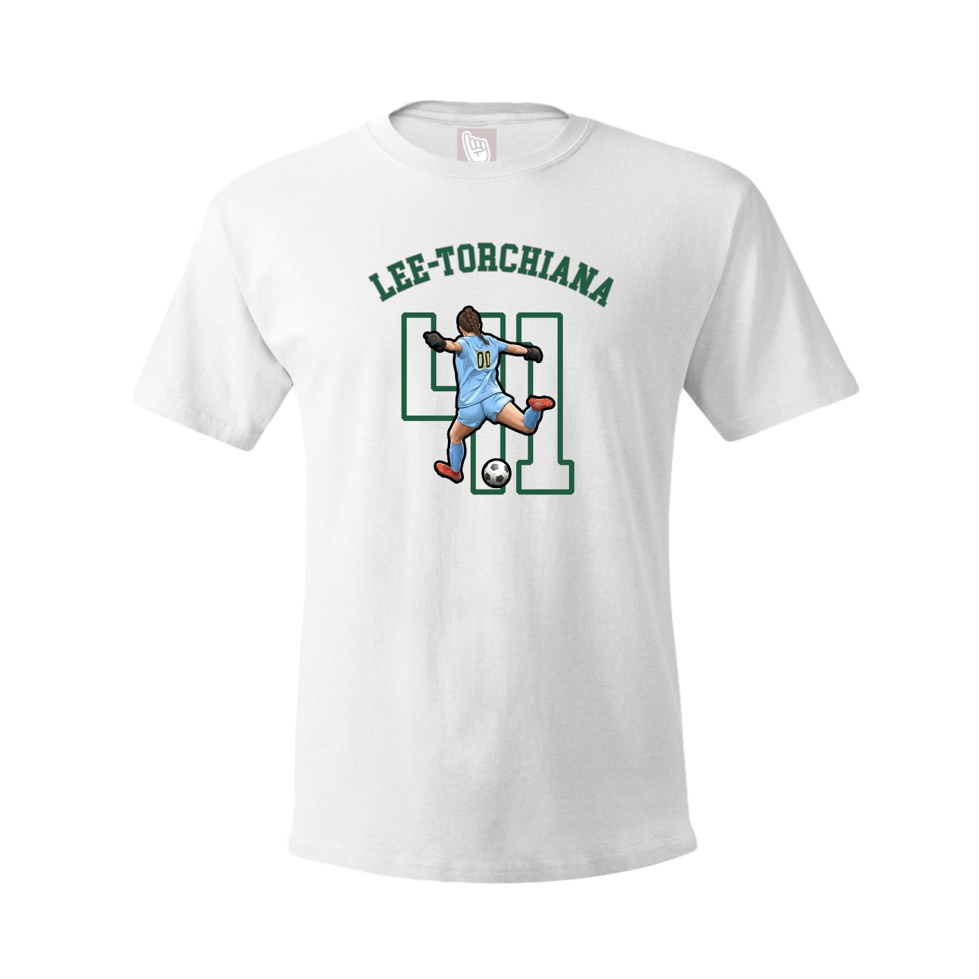 Youth Tee — Shirsey Arch in White