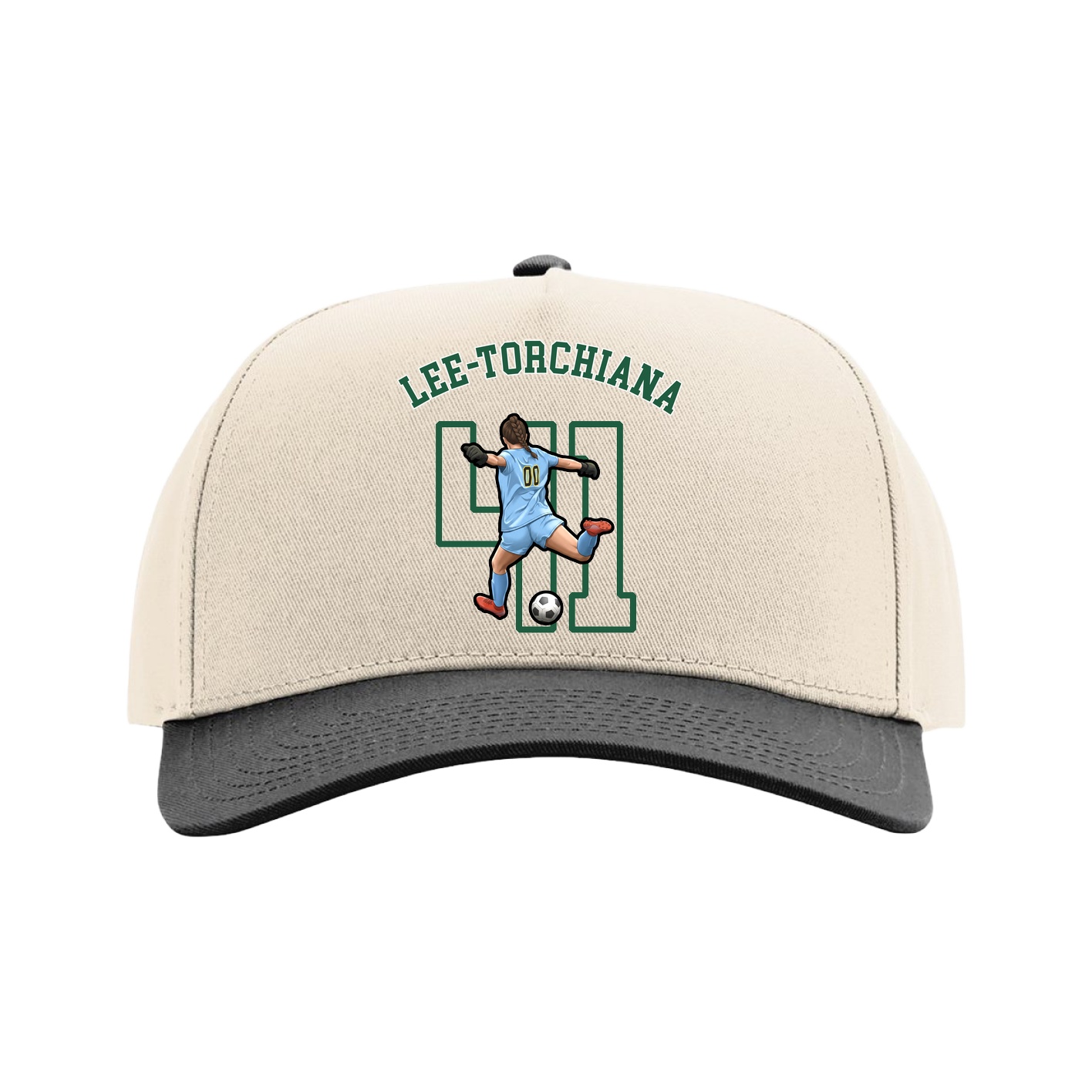 Full Fabric Five-Panel Champ Cap