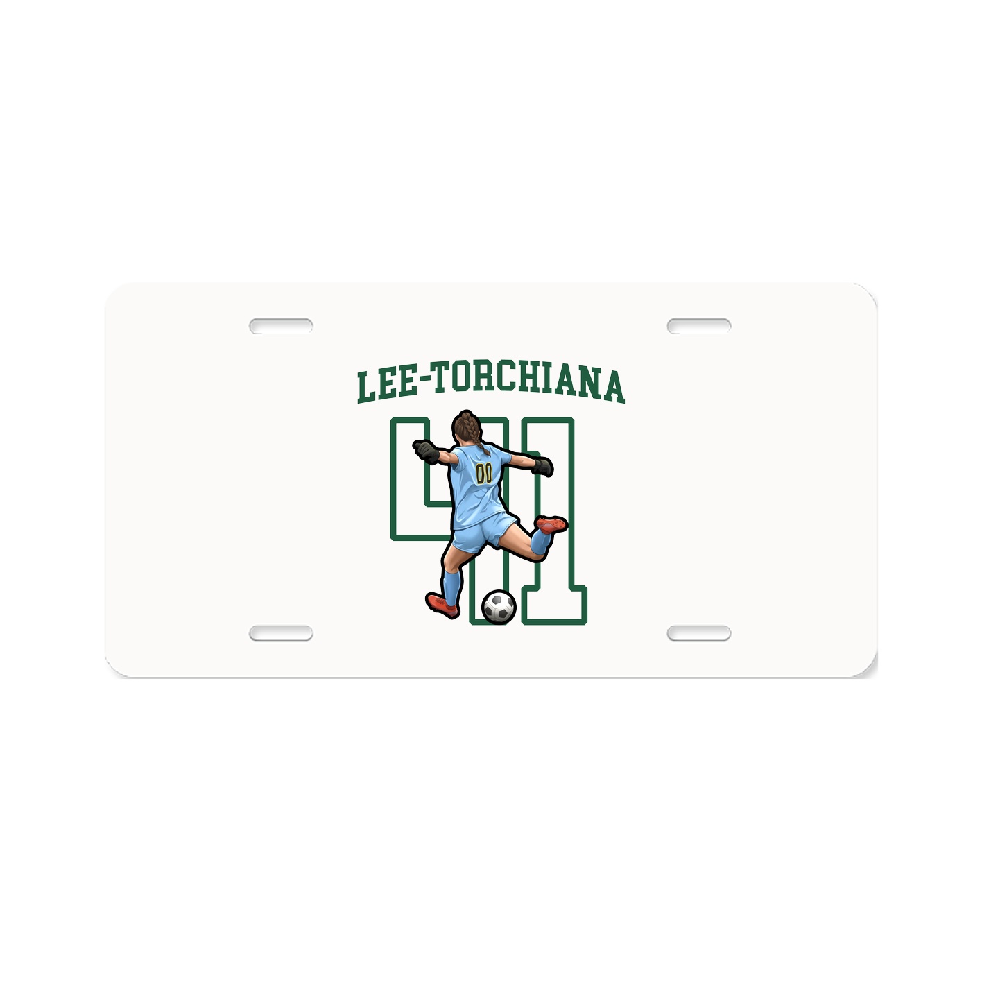 License Plate — Shirsey in Classic