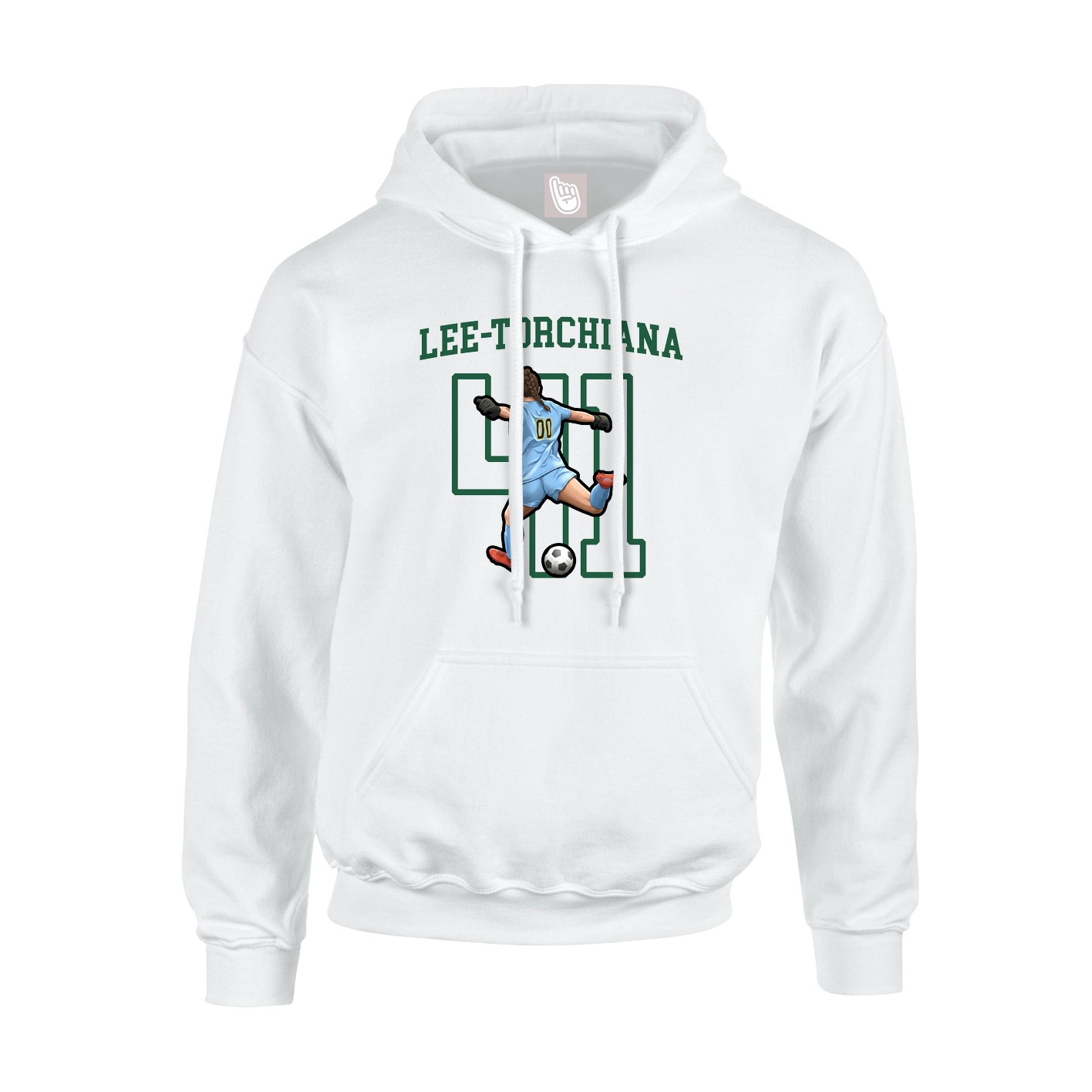 Youth Hoodie — Shirsey in White