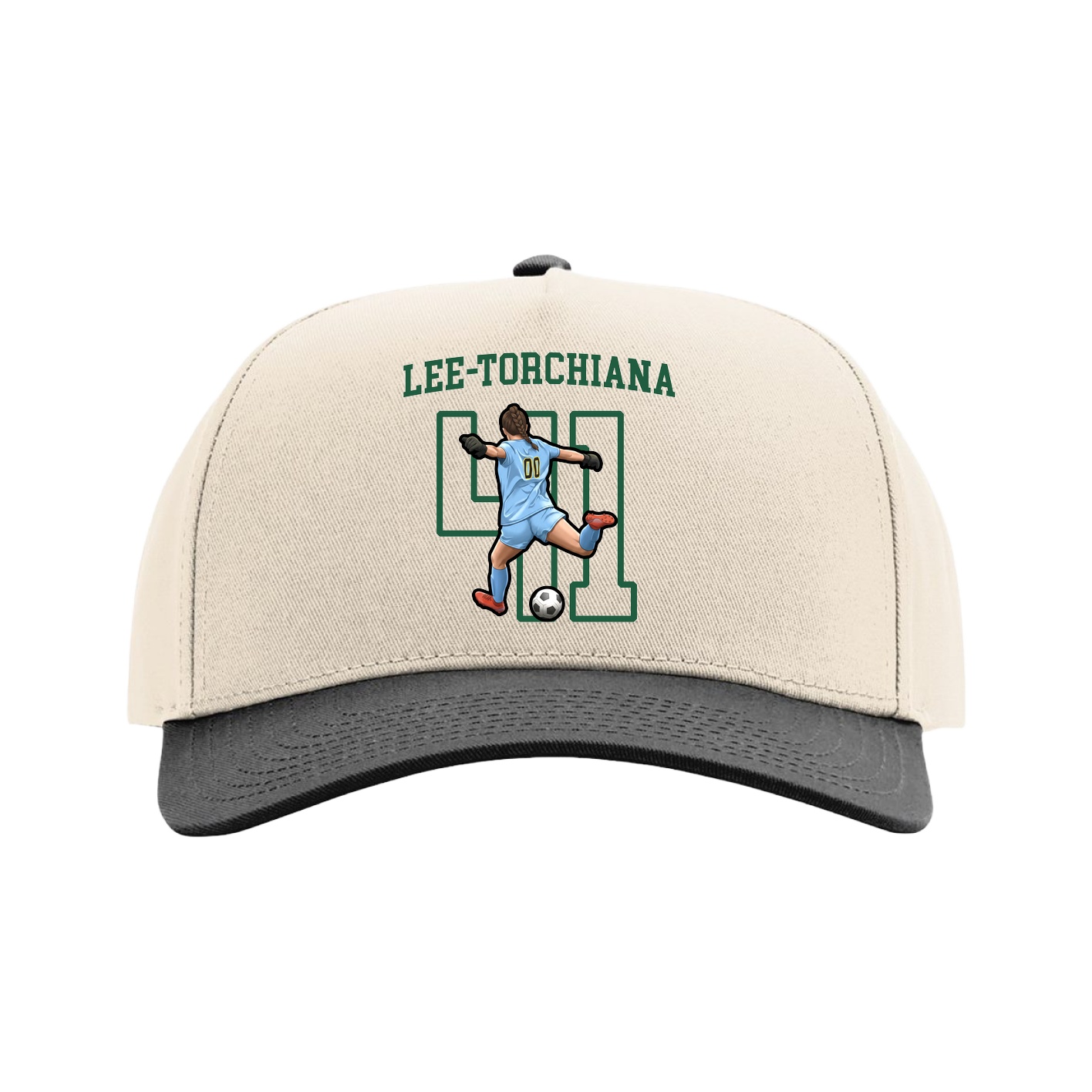 Full Fabric Five-Panel Champ Cap