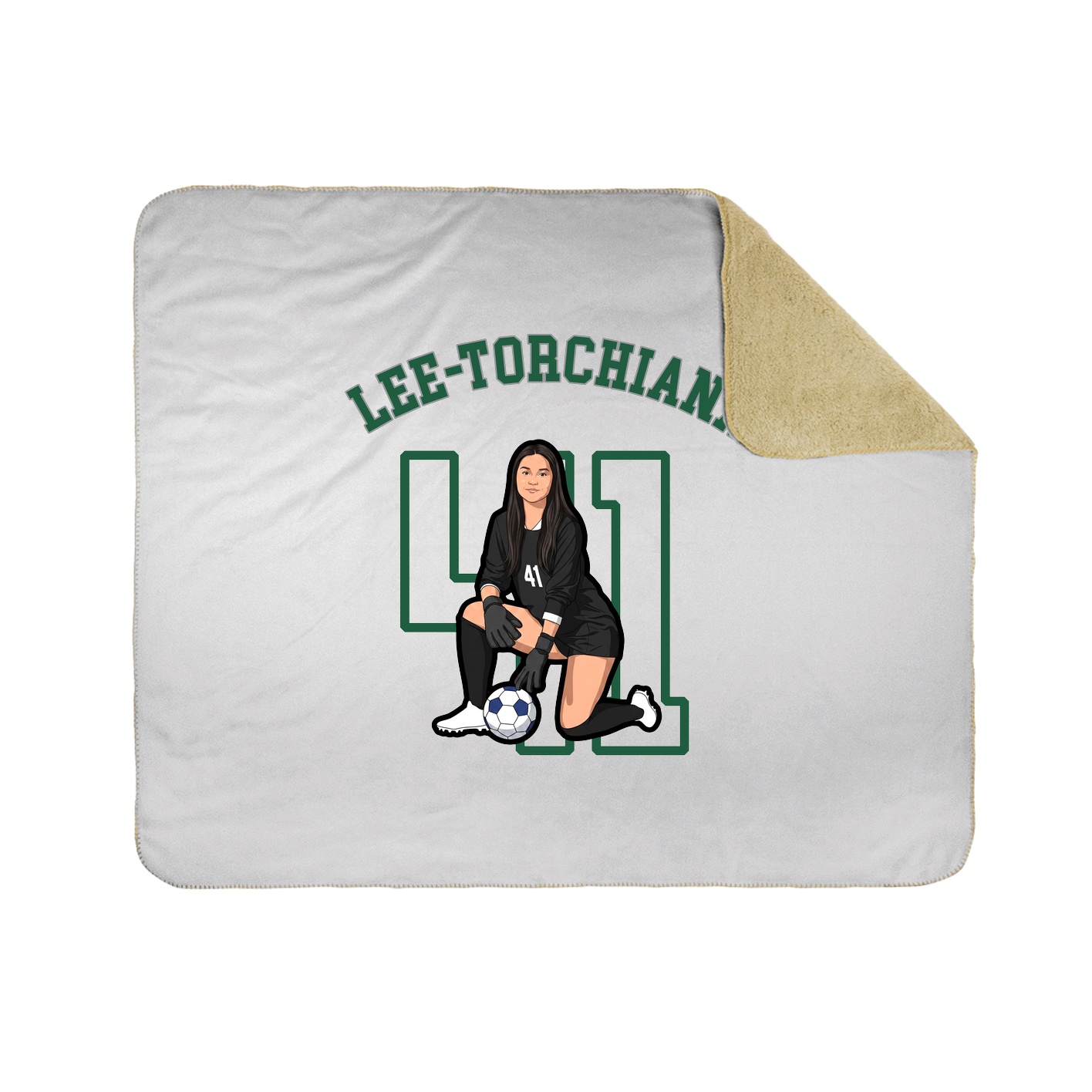 Throw Blanket — Shirsey Arch in White