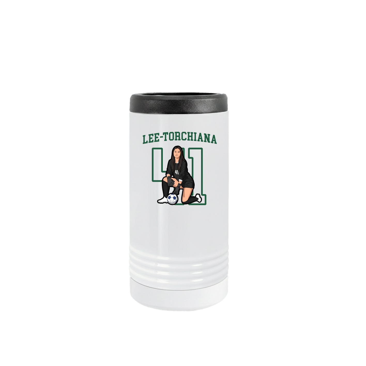 Slim Beverage Holder — Shirsey in White