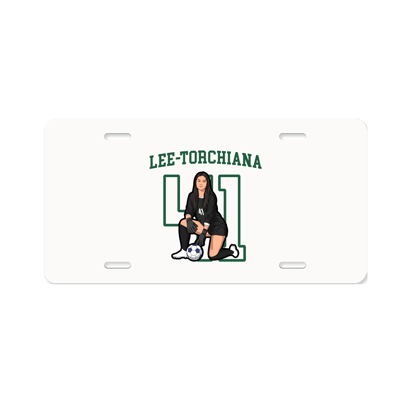 License Plate — Shirsey in Classic