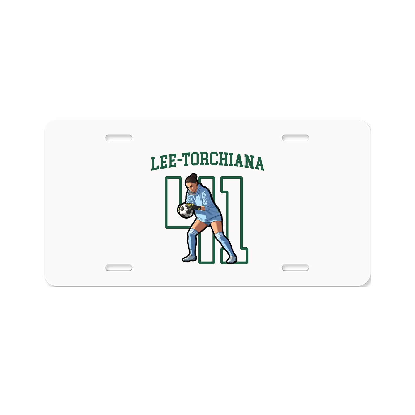 Aluminum License Plate