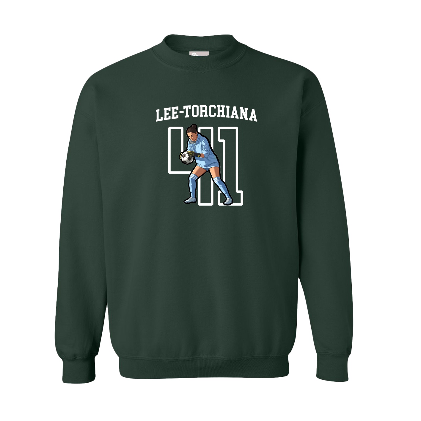 Fleece Crew — Shirsey in Green