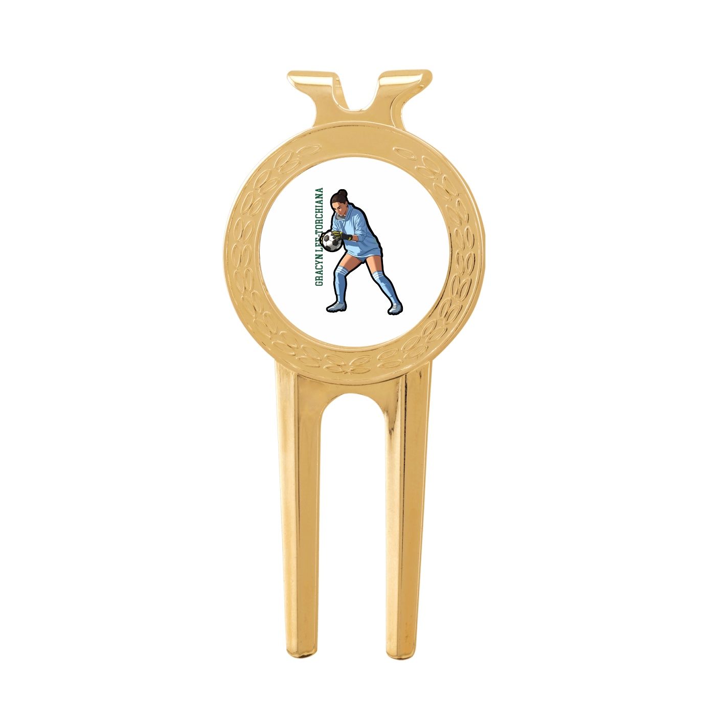 Divot Tool with Ball Marker — Name Vertical in Classic