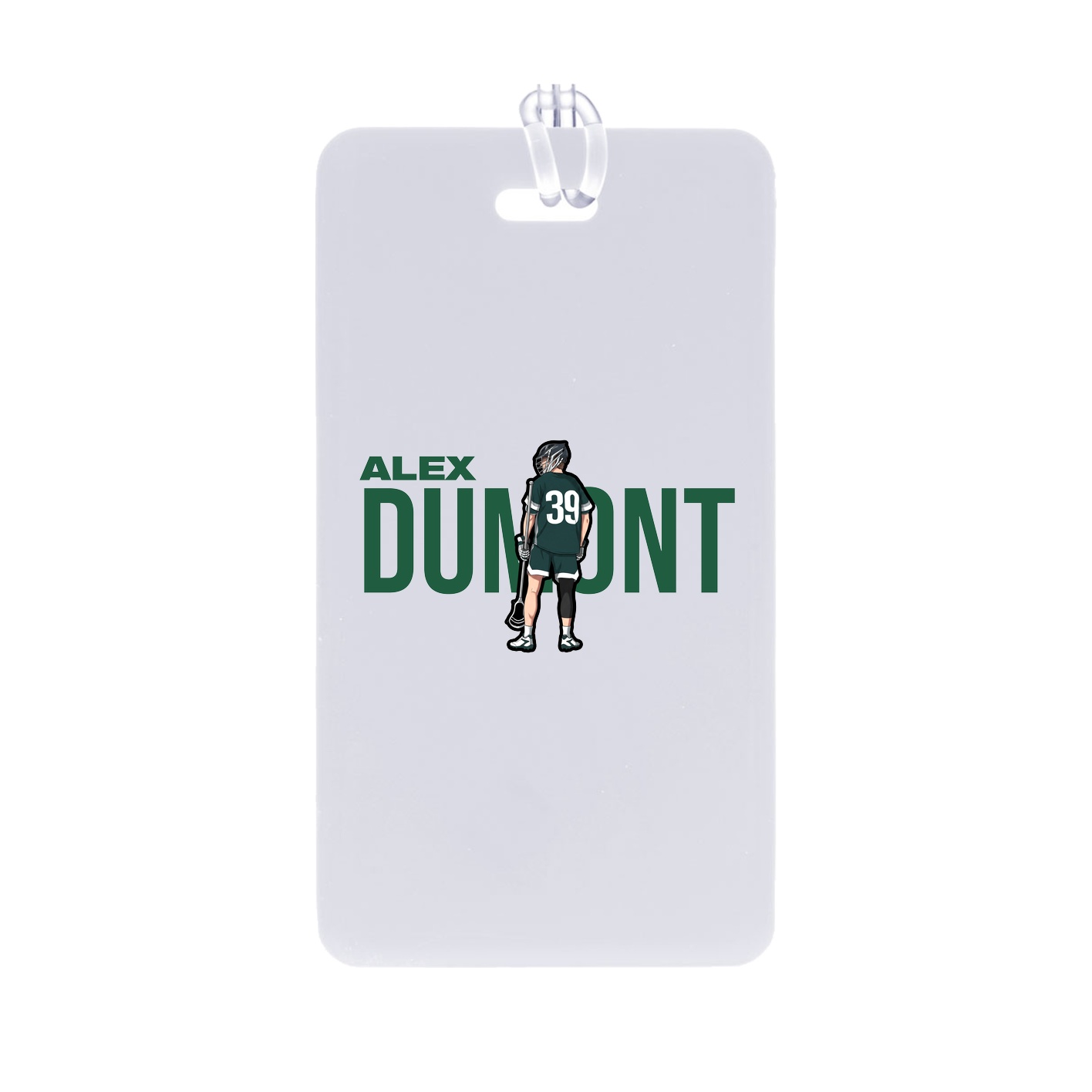 Bag Tag — Player Name in Classic