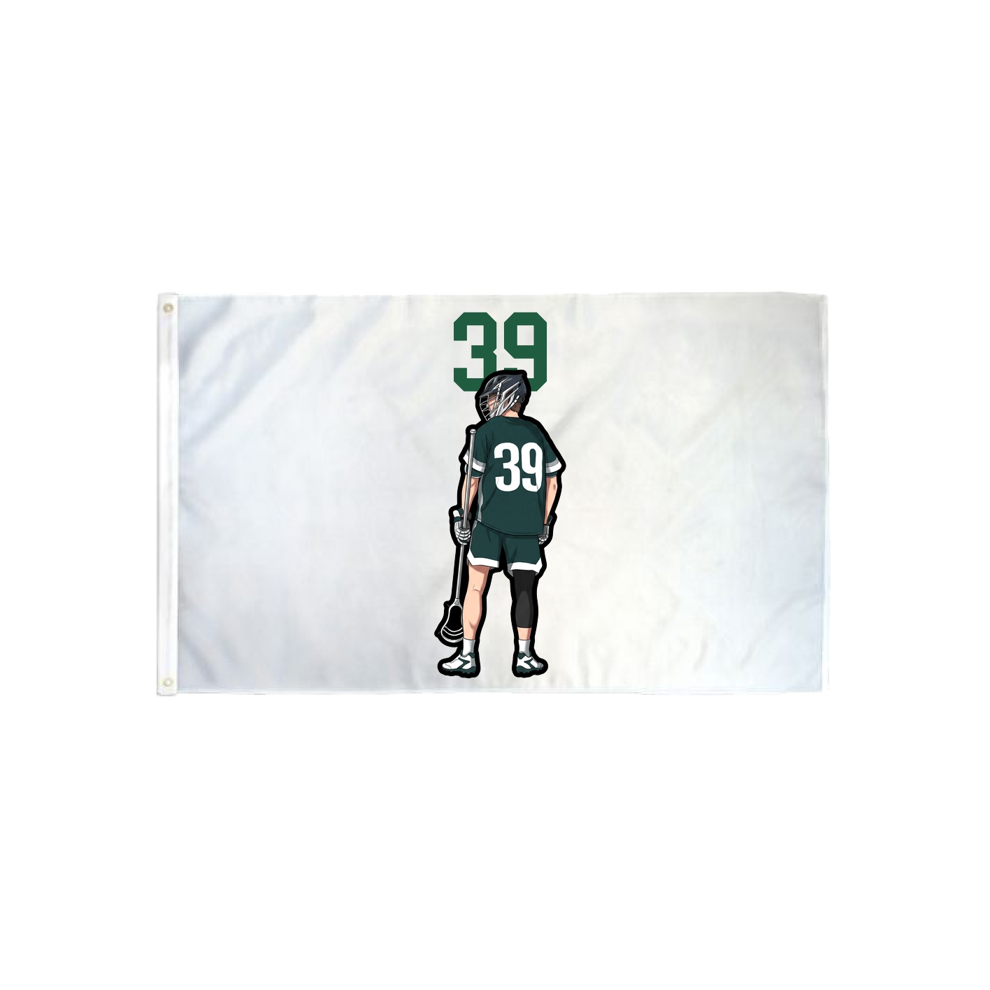 3x5 Flag — Number Top in Classic