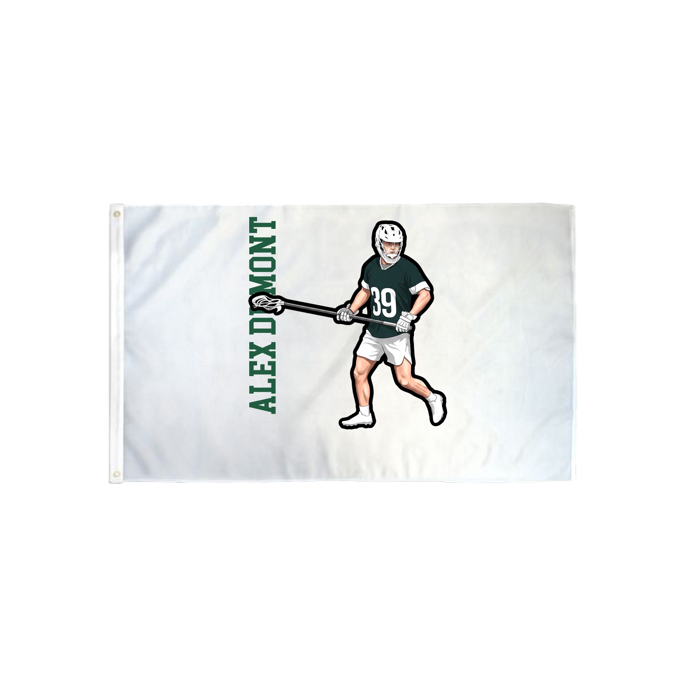 3x5 Flag — Name Vertical in Classic