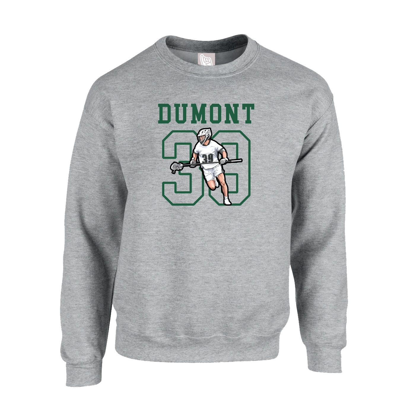 Fleece Crew — Shirsey in Grey