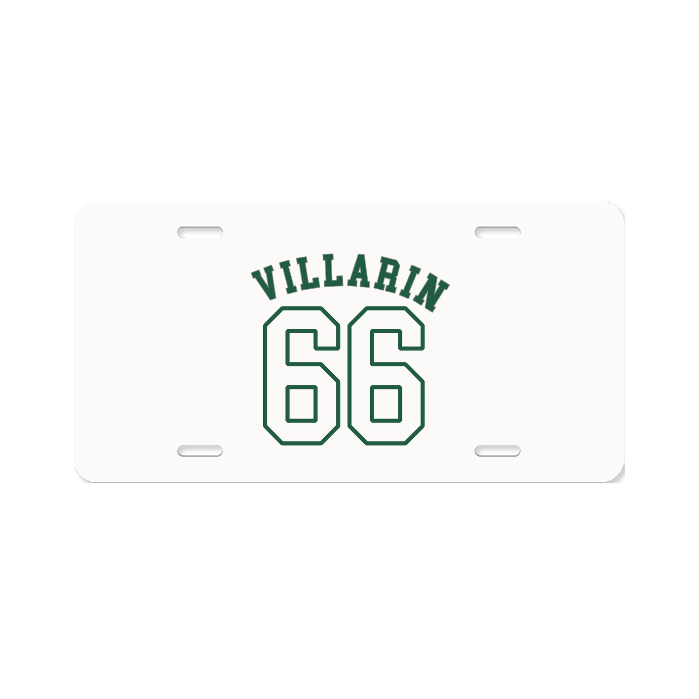 License Plate — Shirsey Arch in Classic