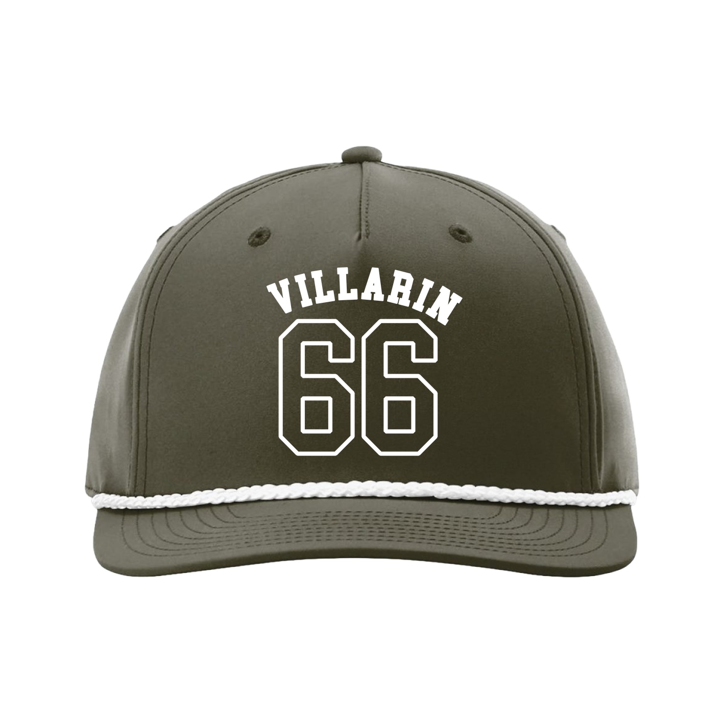 Five-Panel Classic Rope Cap — Shirsey Arch in Green