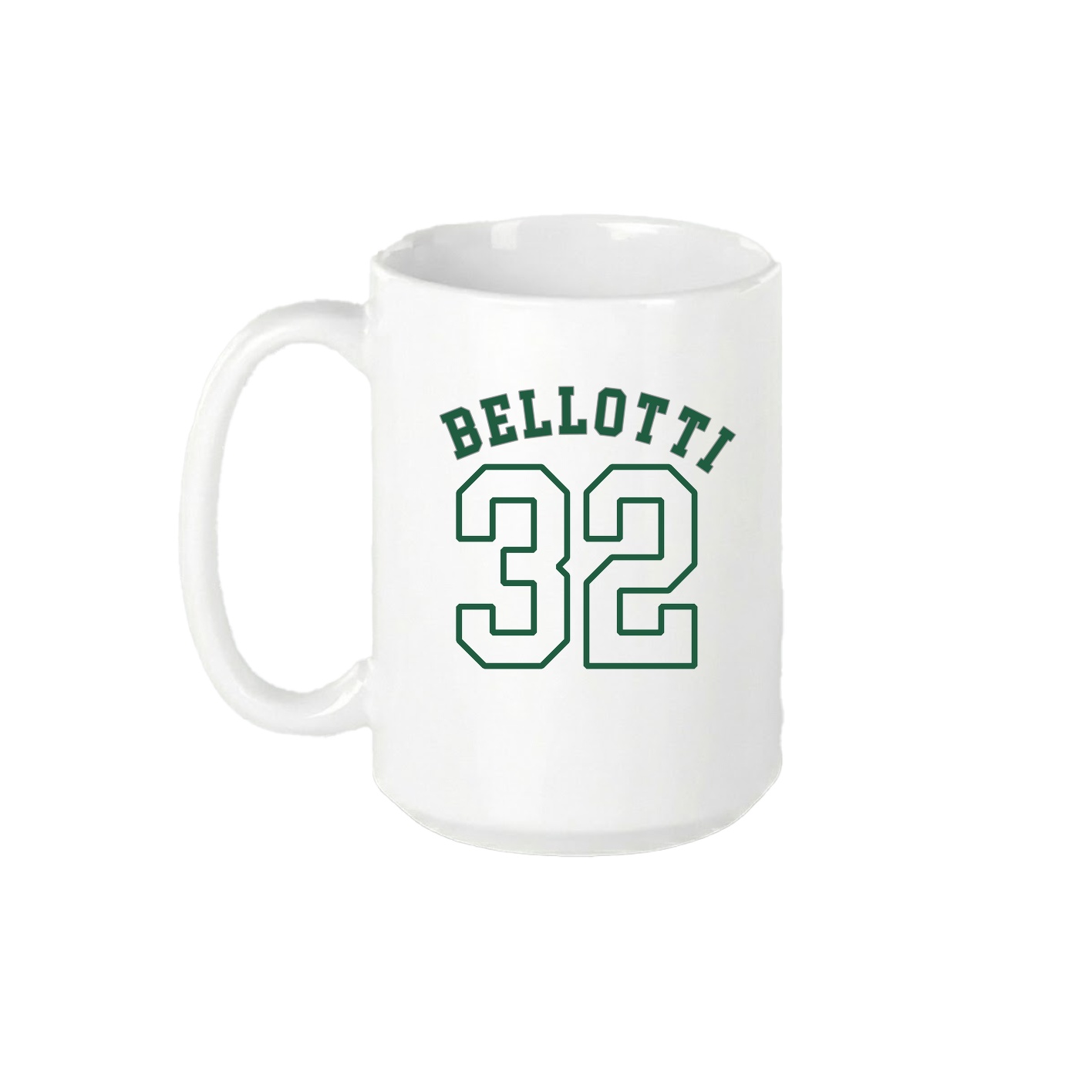 15oz Coffee Mug — Shirsey Arch in White