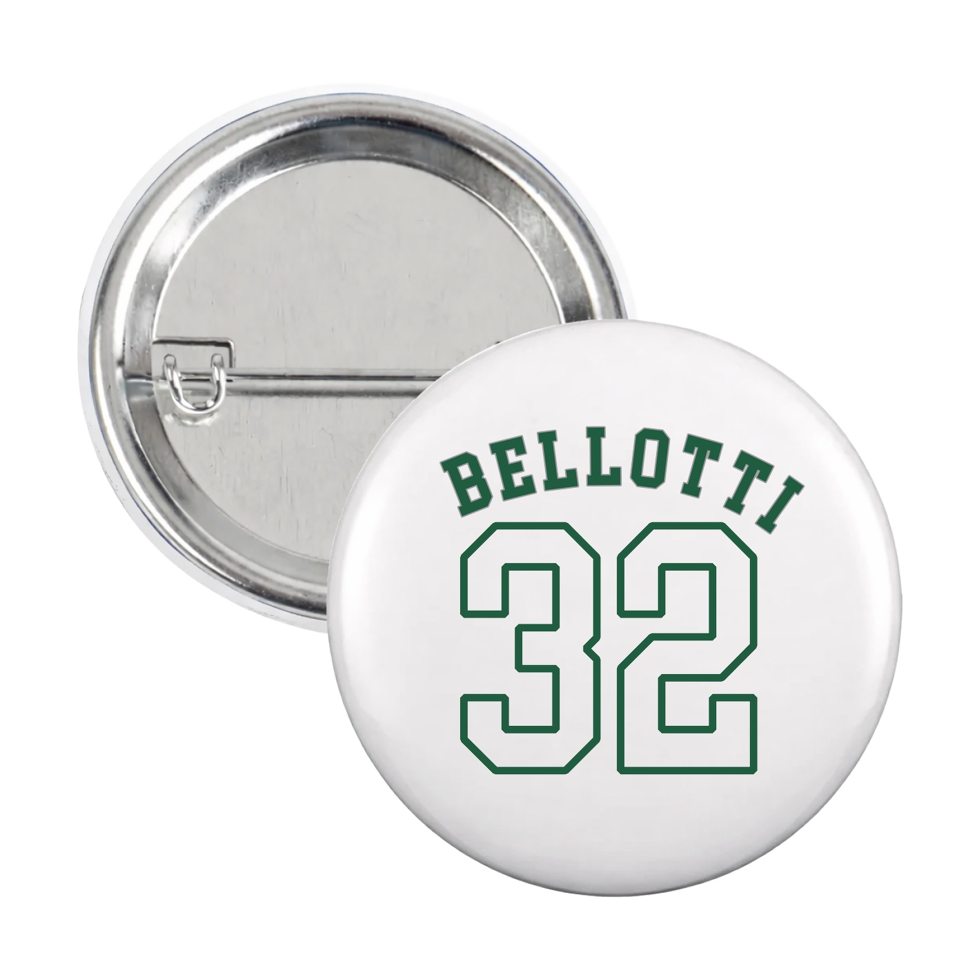 Game Day Button — Shirsey Arch in White