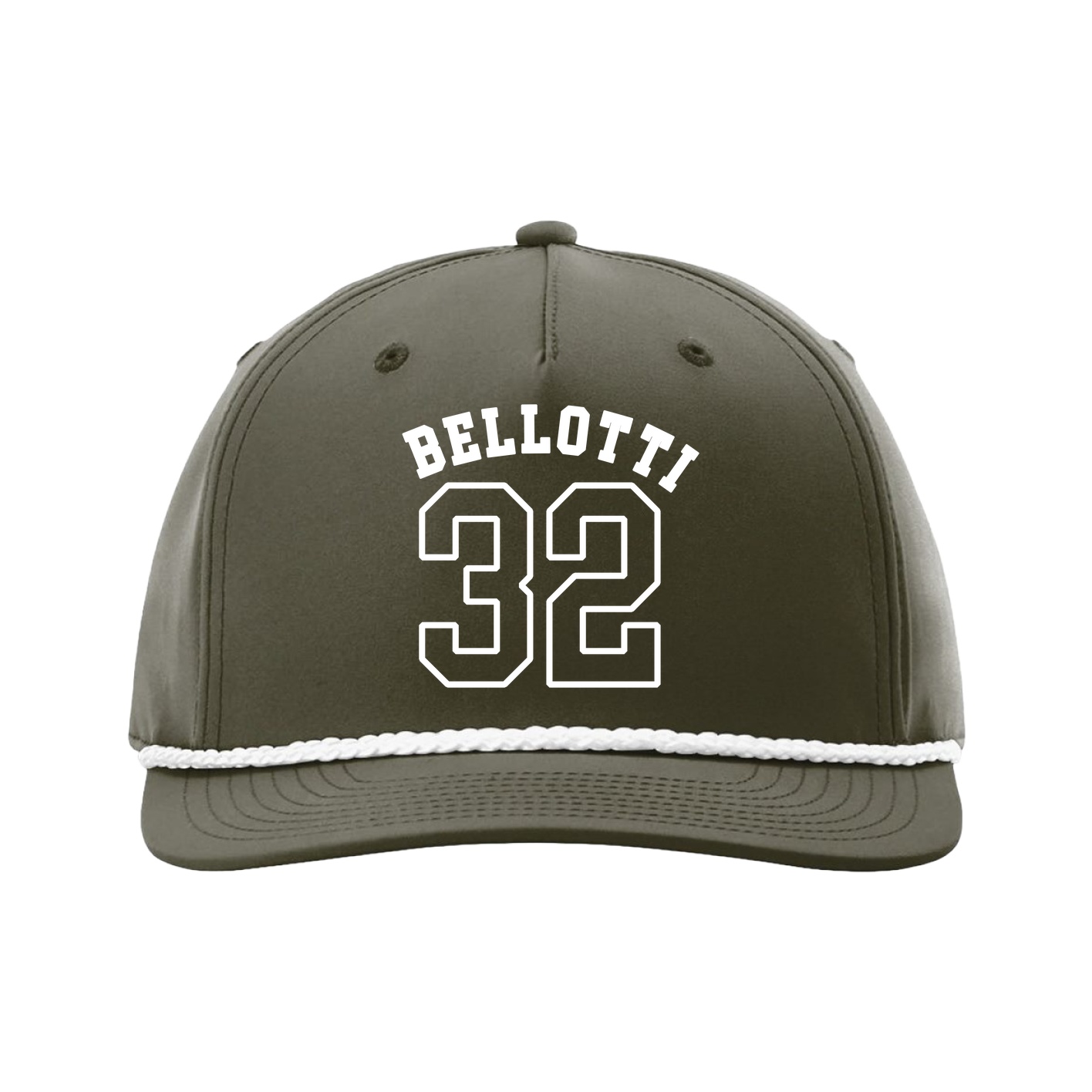 Five-Panel Classic Rope Cap — Shirsey Arch in Green
