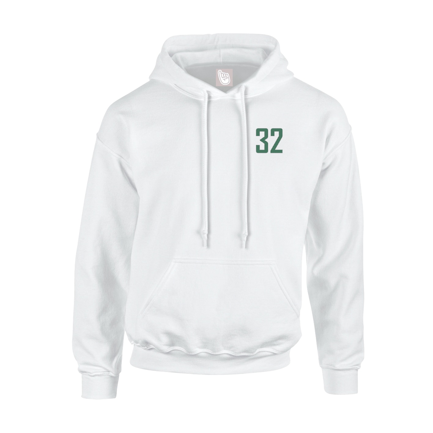 Youth Hoodie — Front Shirsy in White