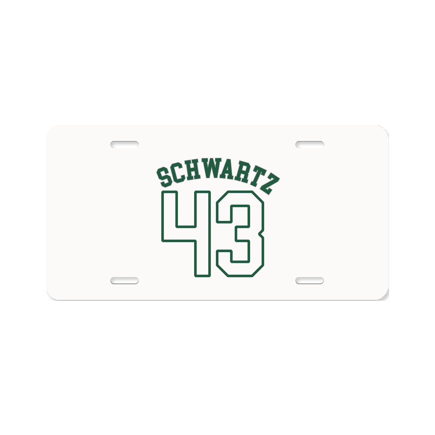 License Plate — Shirsey Arch in Classic