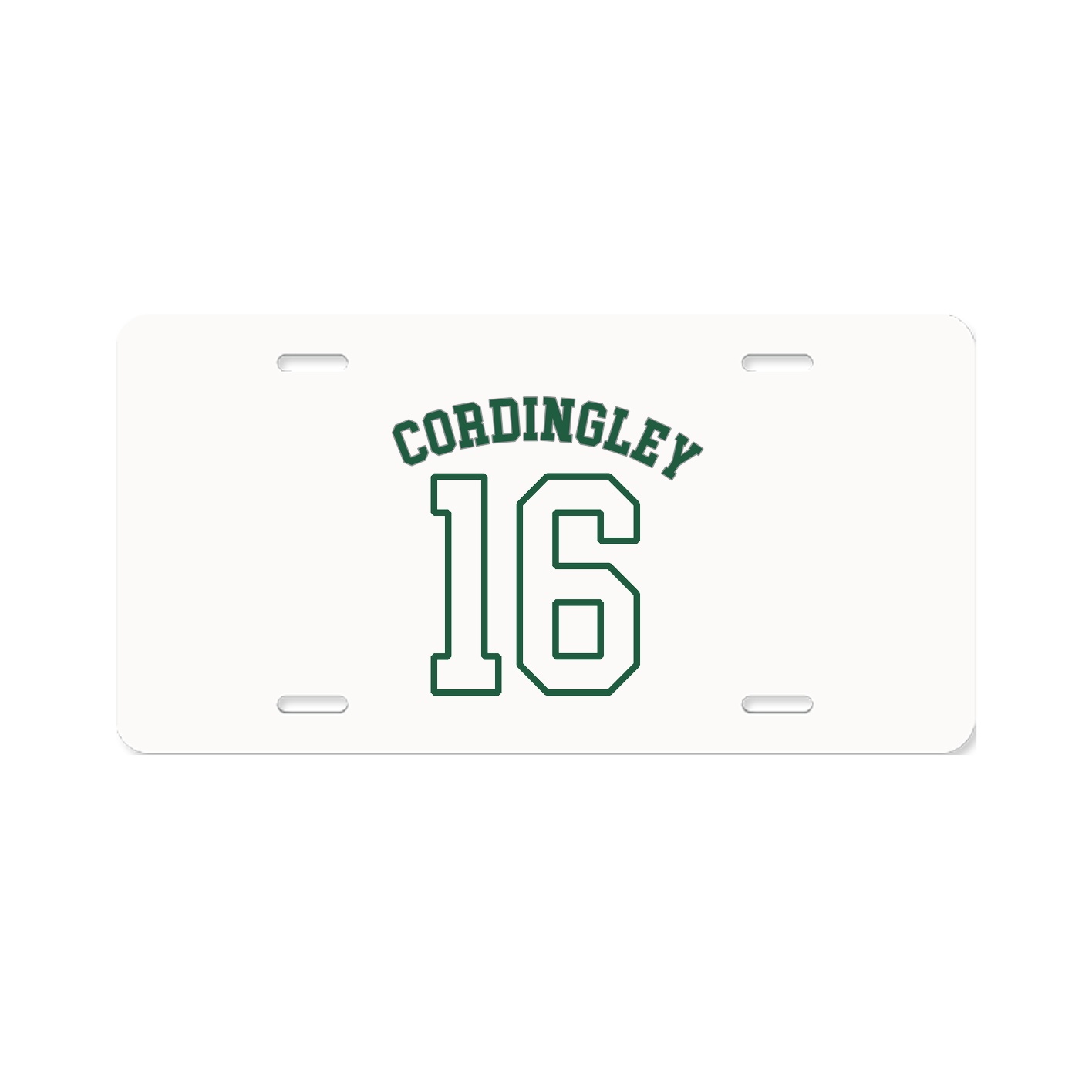 License Plate — Shirsey Arch in Classic