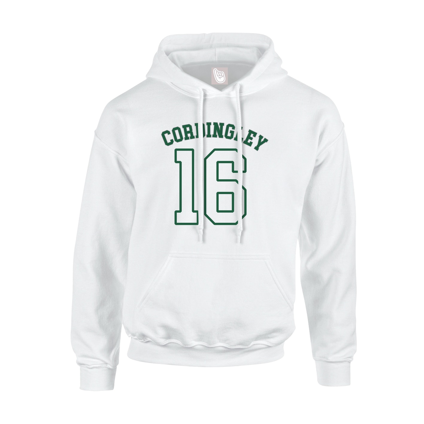 Hoodie — Shirsey Arch in White
