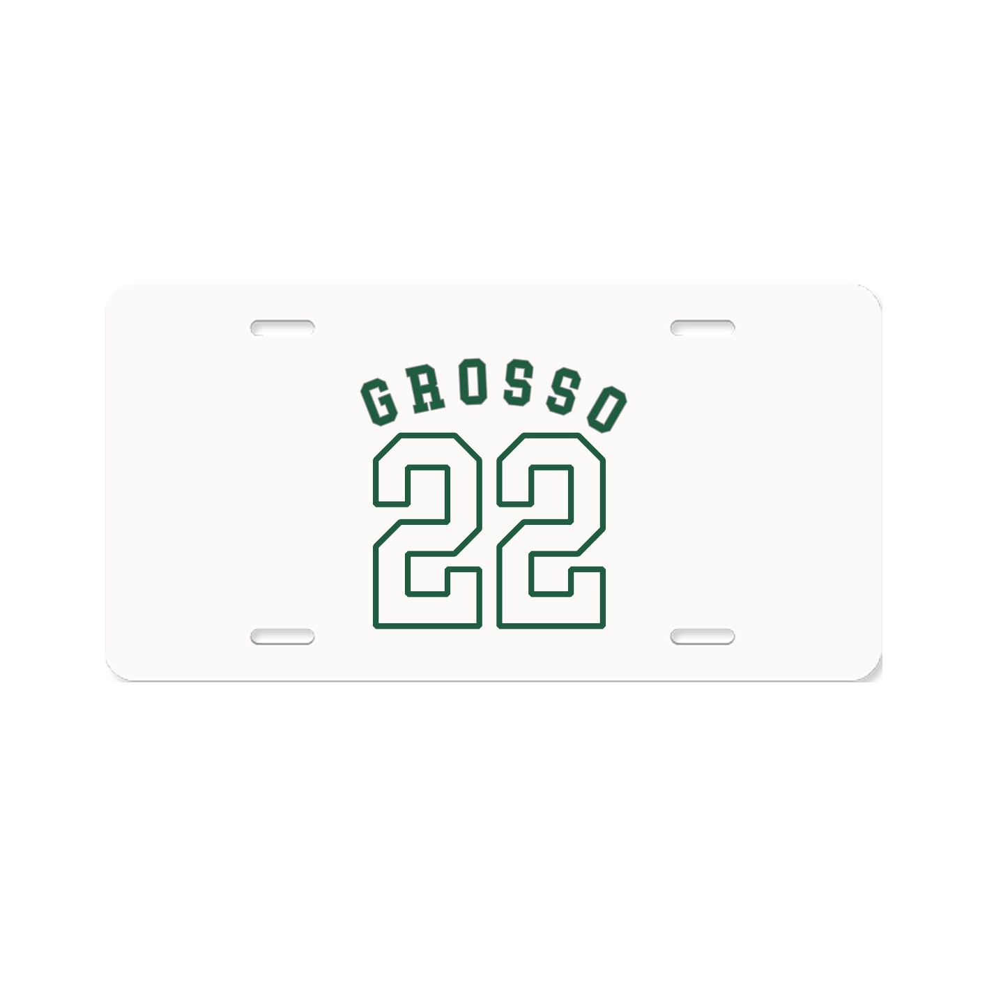 License Plate — Shirsey Arch in Classic