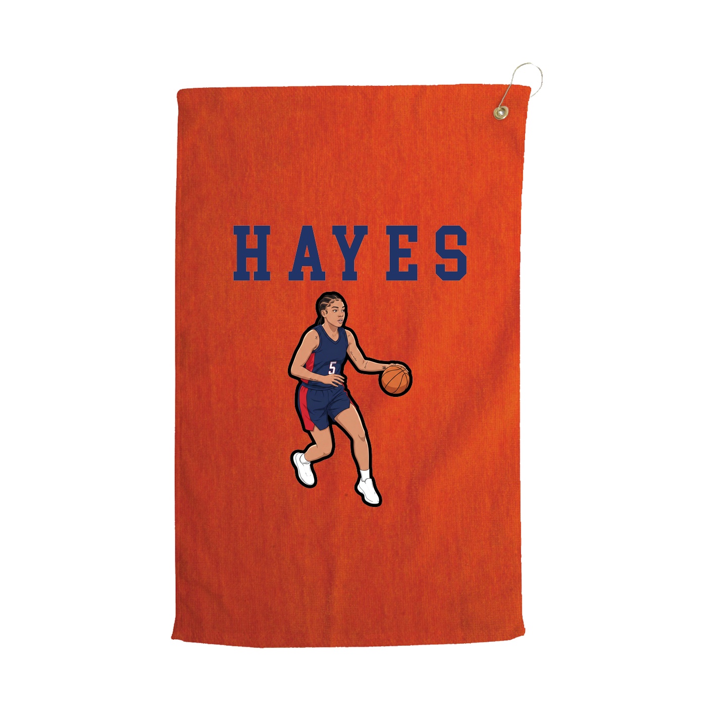 Golf Towel — Shirsey in Orange