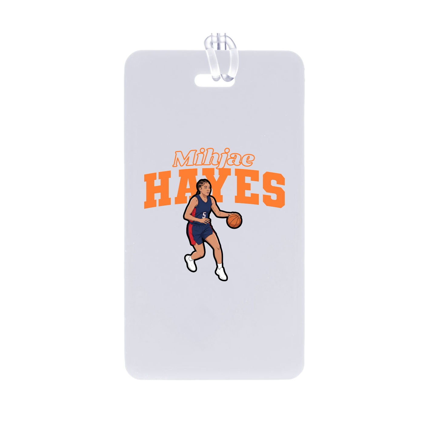Bag Tag — Name Arch in Classic