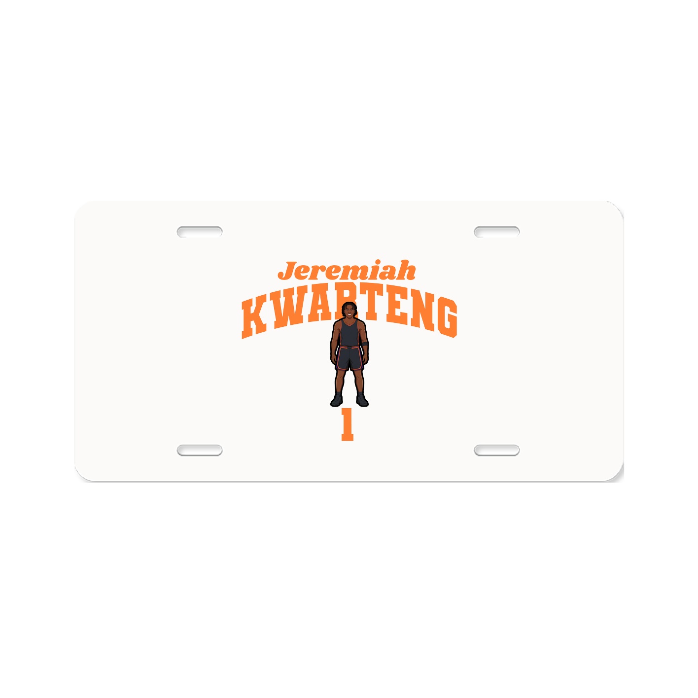 License Plate — Signature Arch in Classic