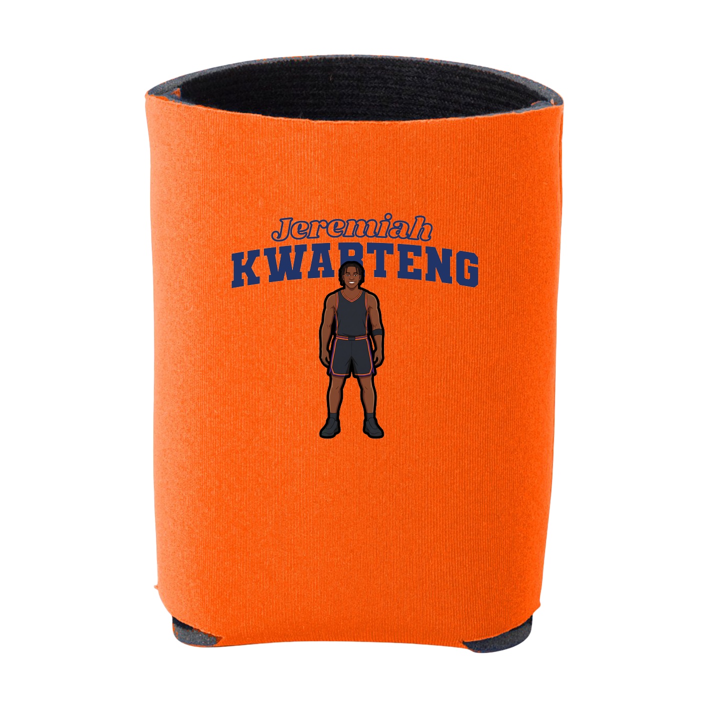 Can Holder — Name Arch in Orange