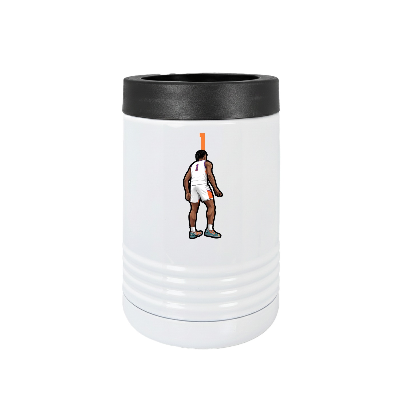 Beverage Holder — Number Top in White