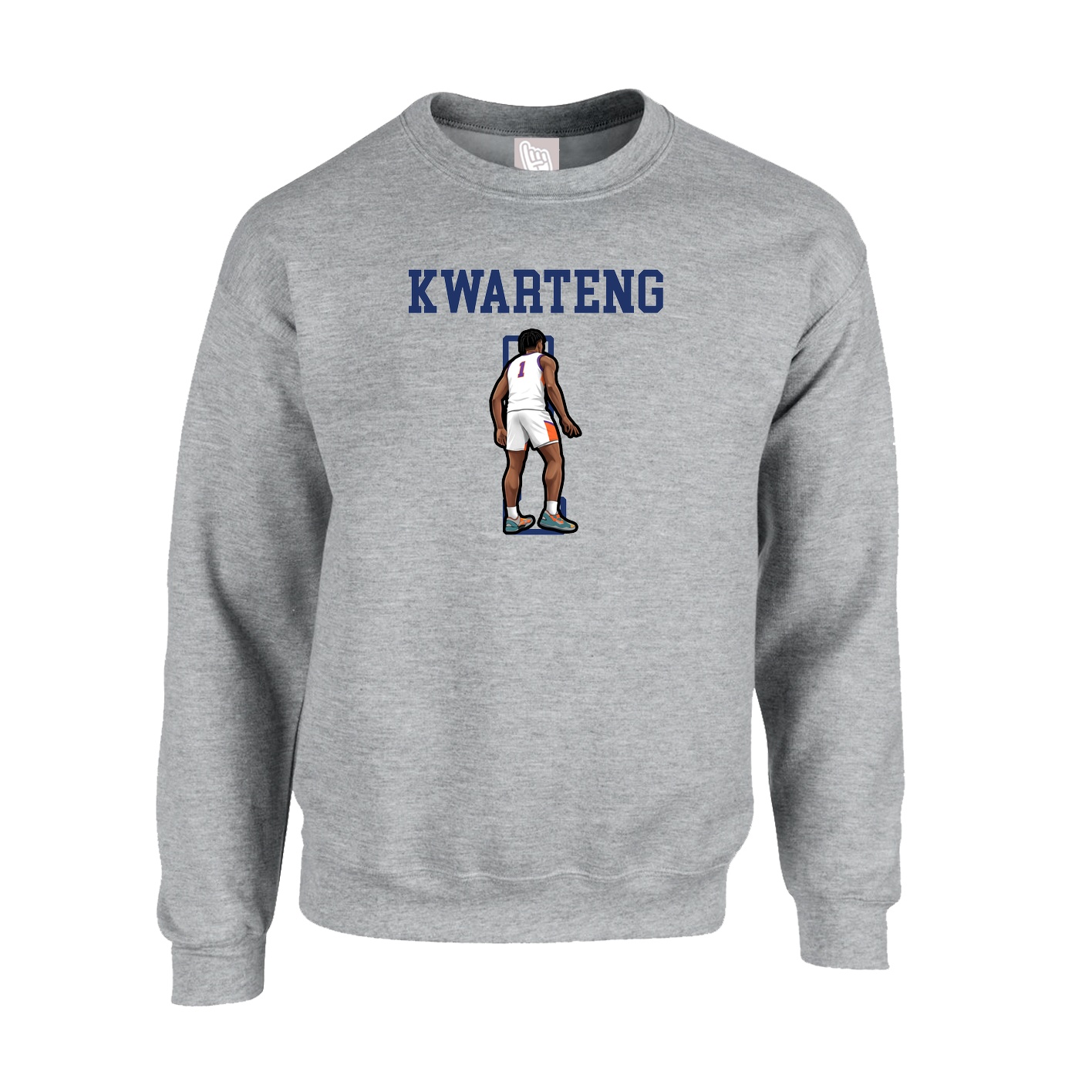Fleece Crew — Shirsey in Grey