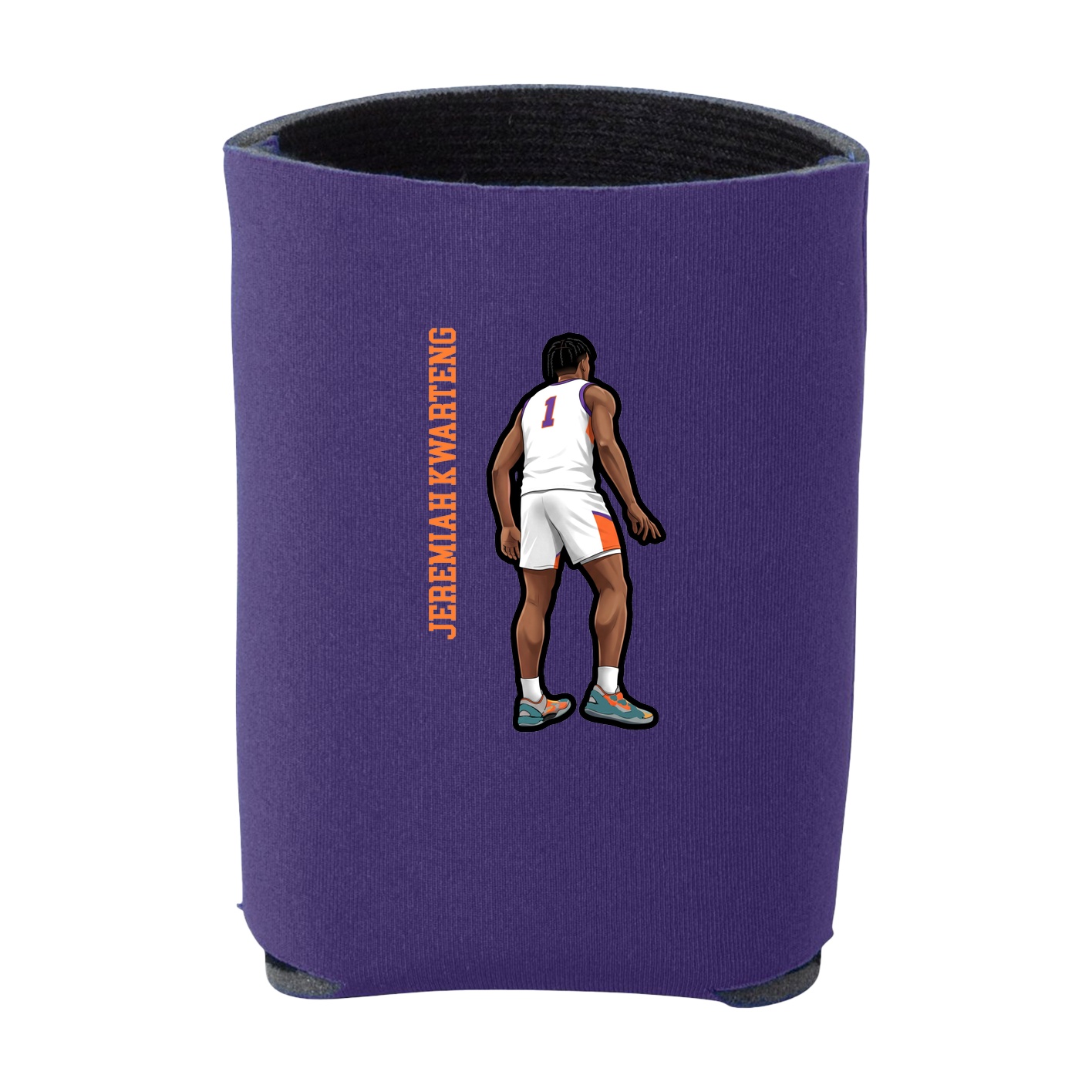 Can Holder — Name Vertical in Purple