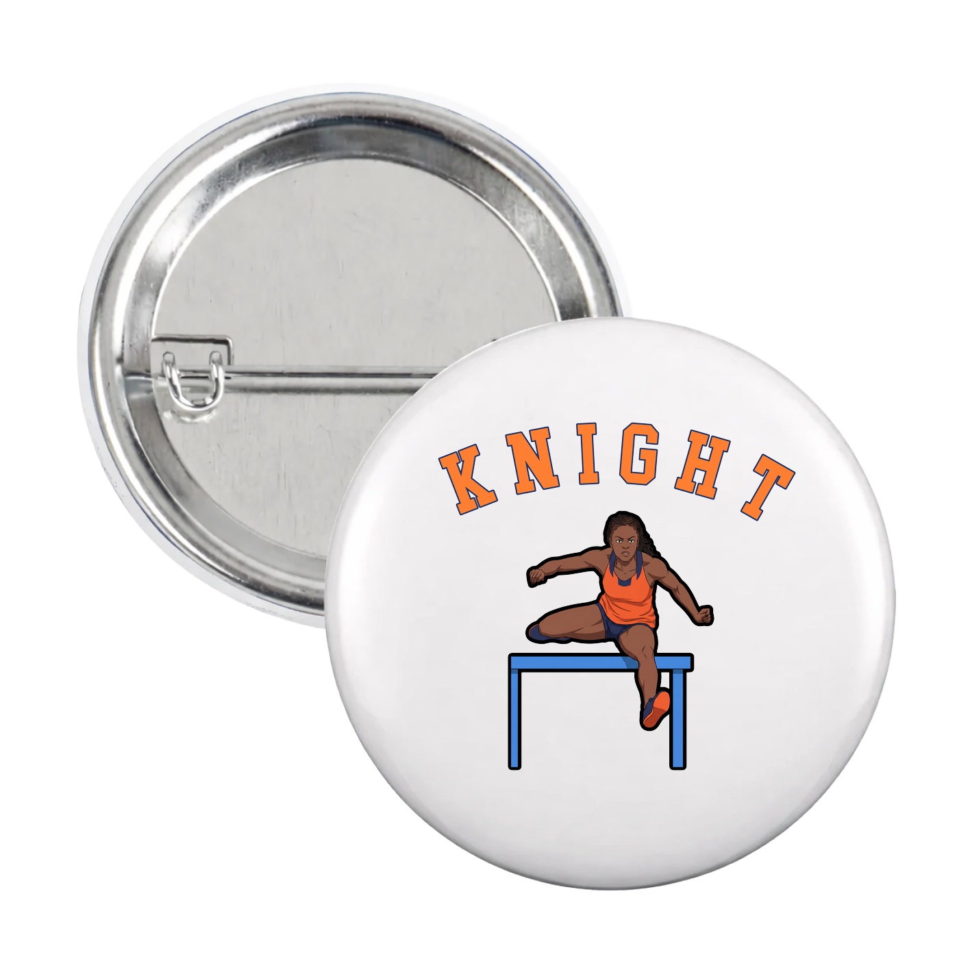 Game Day Button — Shirsey Arch in White