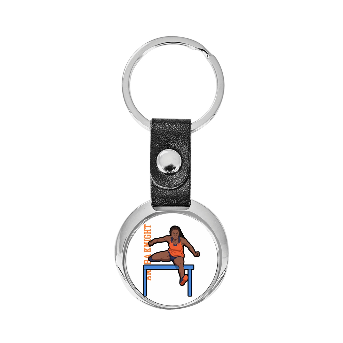 Key Chain — Name Vertical in Classic