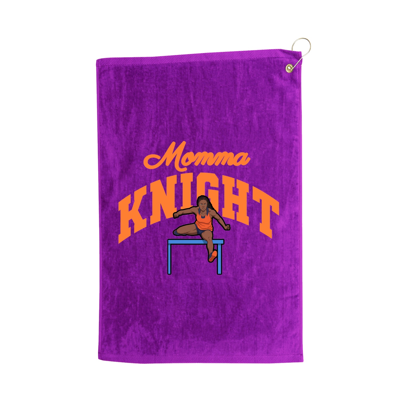 Golf Towel — Mothers Day Arch in Purple