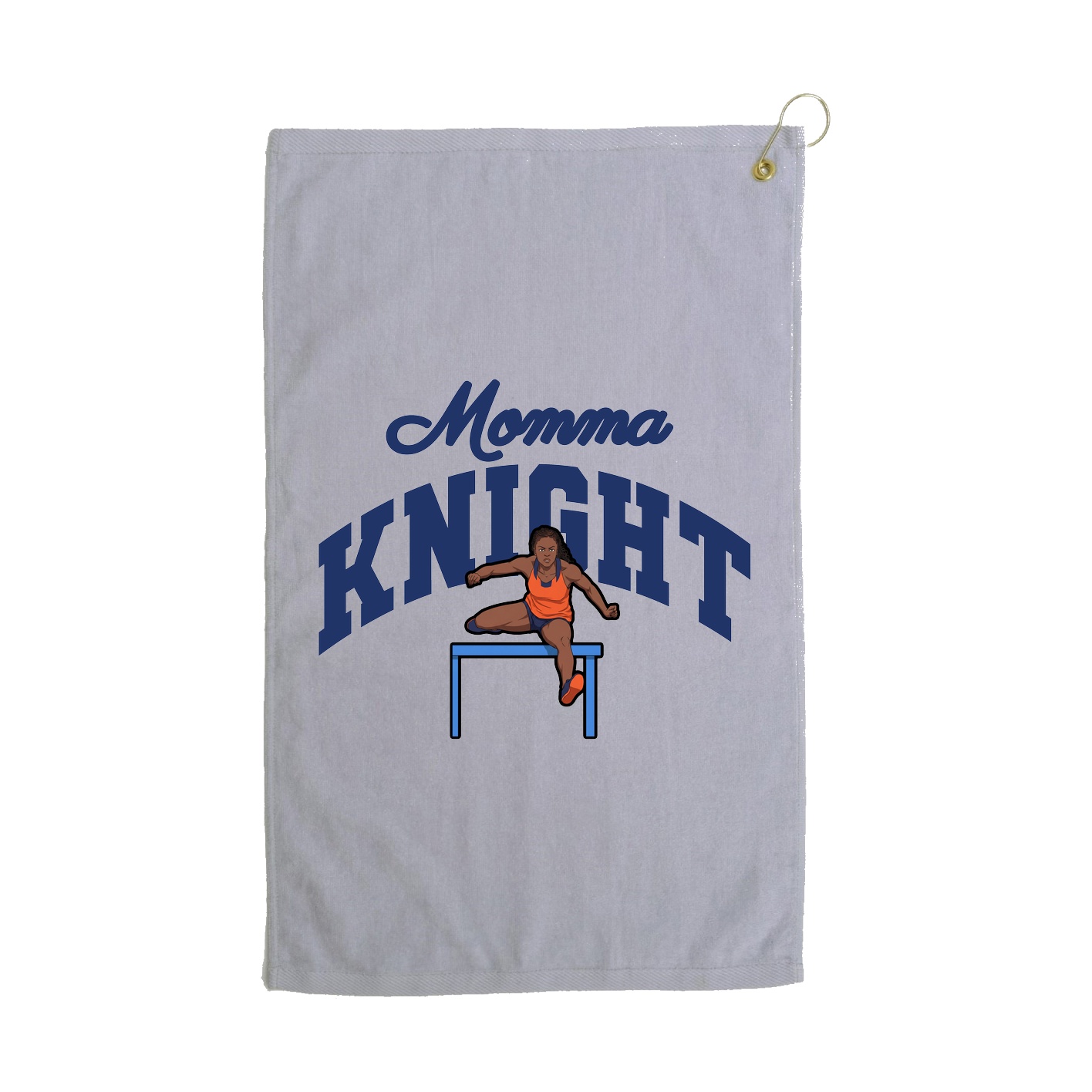 Golf Towel — Mothers Day Arch in Grey