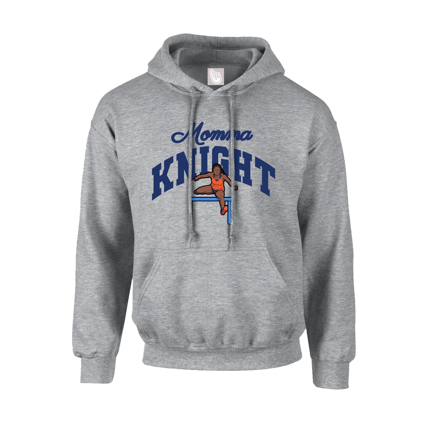 Hoodie — Mothers Day Arch in Grey