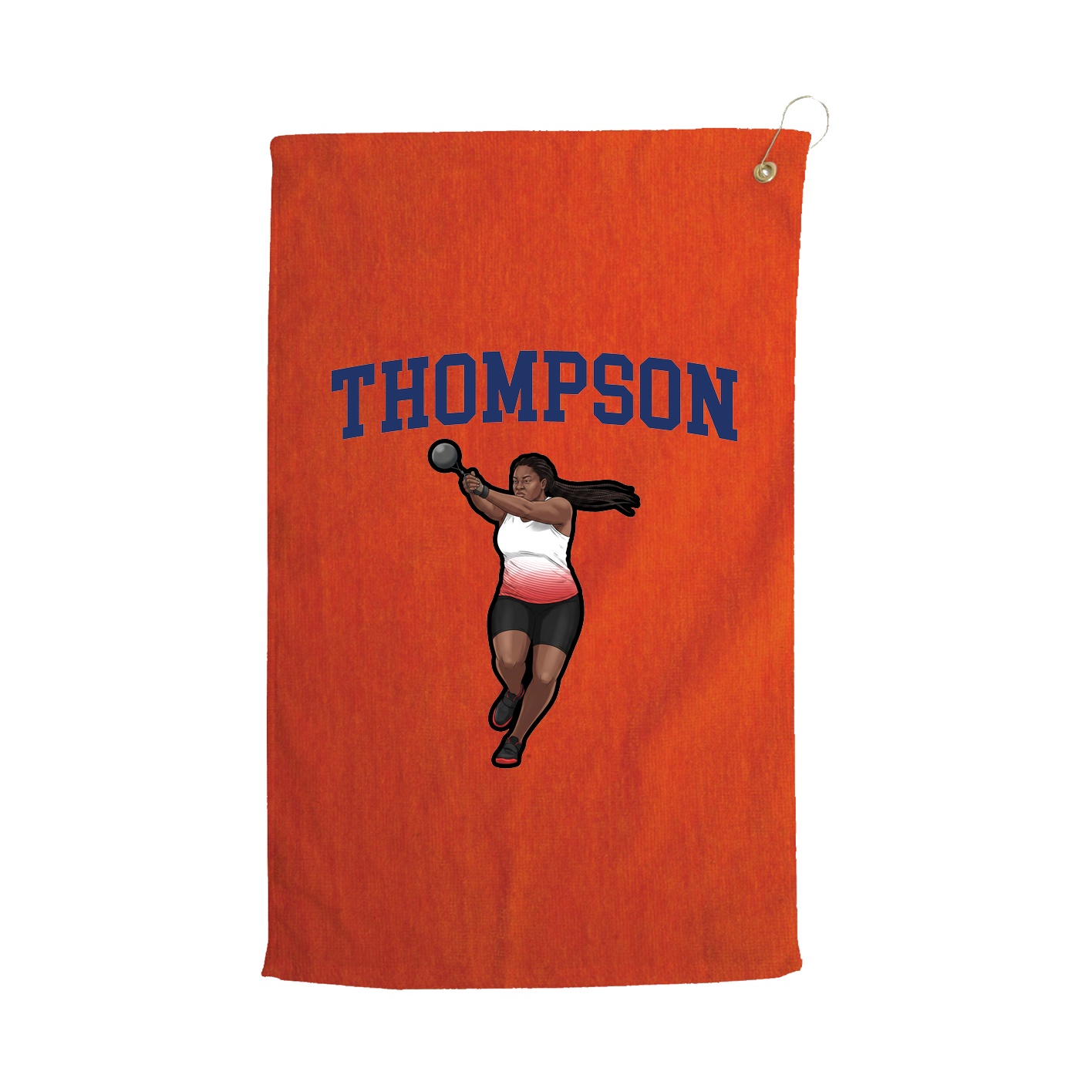 Golf Towel — Shirsey in Orange