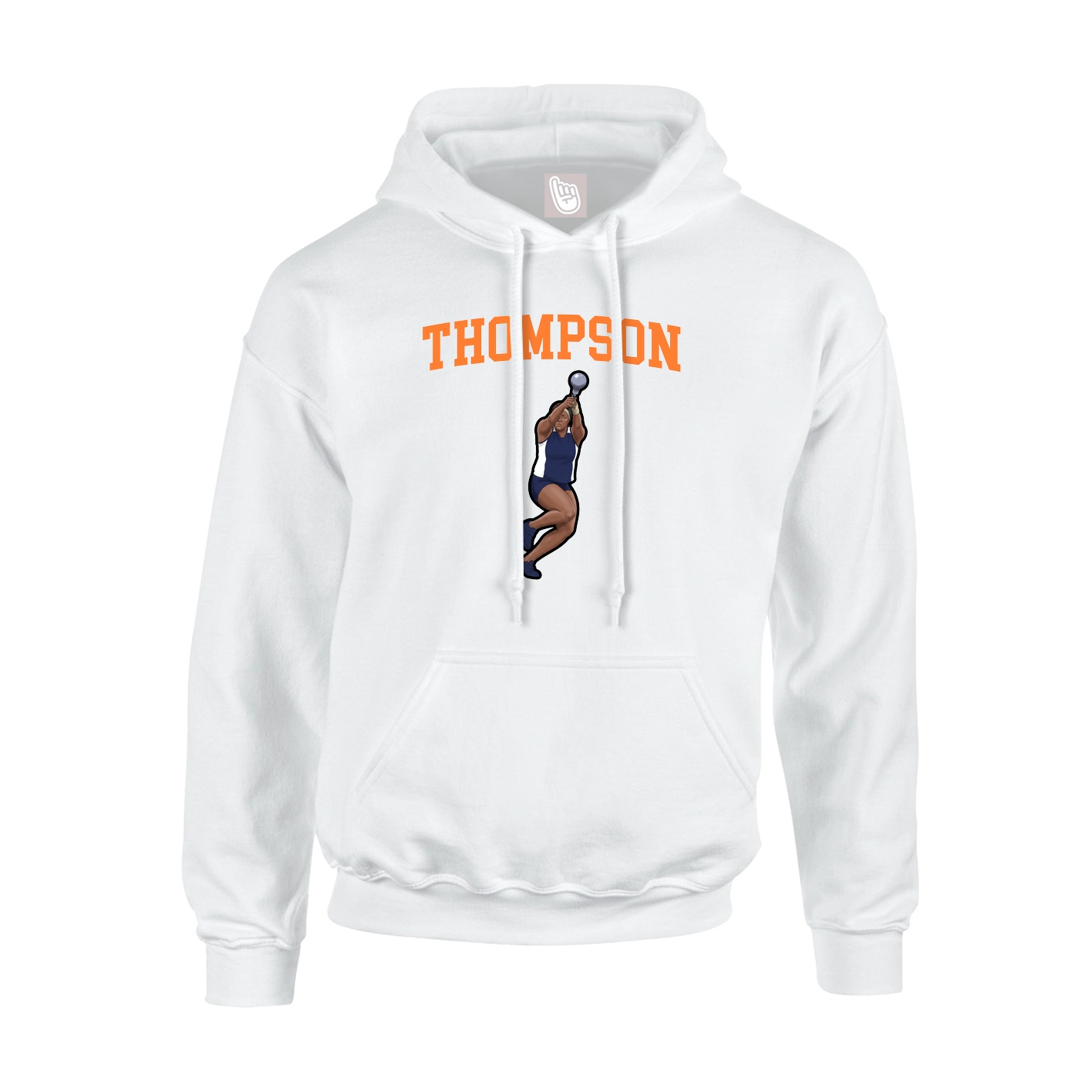 Hoodie — Shirsey in White