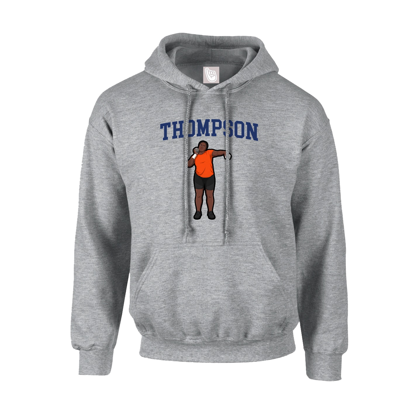Hoodie — Shirsey in Grey