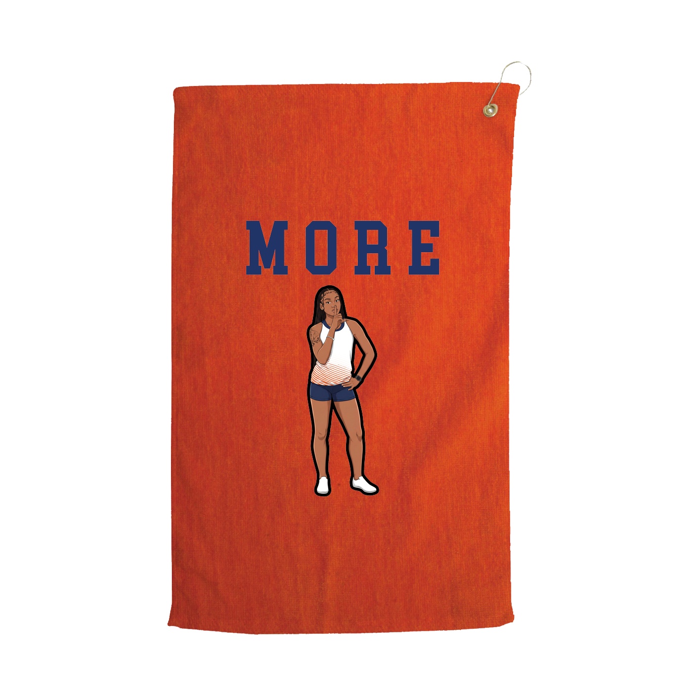 Golf Towel — Shirsey in Orange