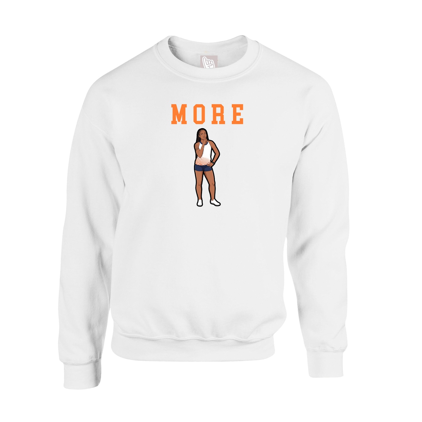 Fleece Crew — Shirsey in White