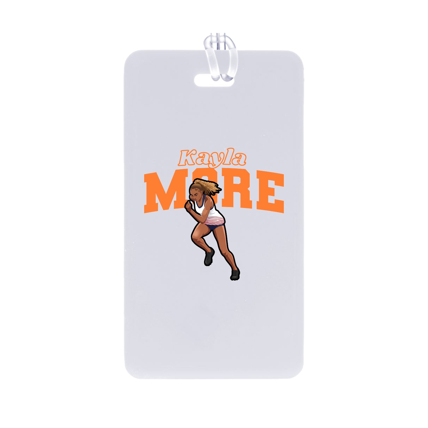 Bag Tag — Name Arch in Classic